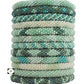 Roll-On Beaded Bracelets - Sea Glass