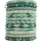 Roll-On Beaded Bracelets - Sea Glass