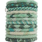 Roll-On Beaded Bracelets - Sea Glass