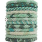 Roll-On Beaded Bracelets - Sea Glass