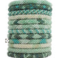 Roll-On Beaded Bracelets - Sea Glass