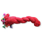 Shash Scarf with Colourful Hand Rolled Tassels