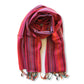 Small Striped Handwoven Scarf - Brights