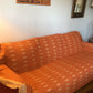 Handwoven Egyptian Cotton Bedcover - Key of Life - Single