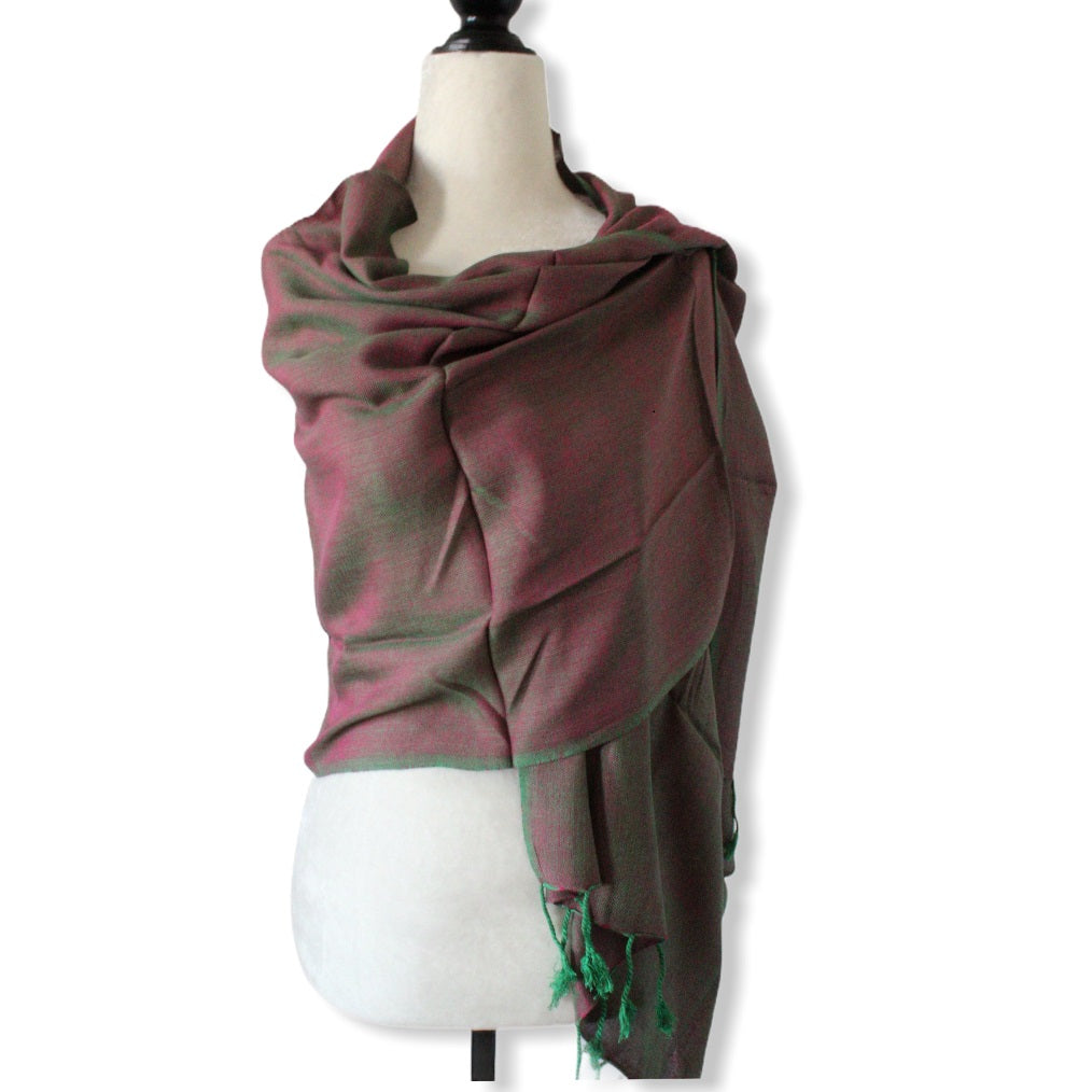 Solid Handwoven Scarf
