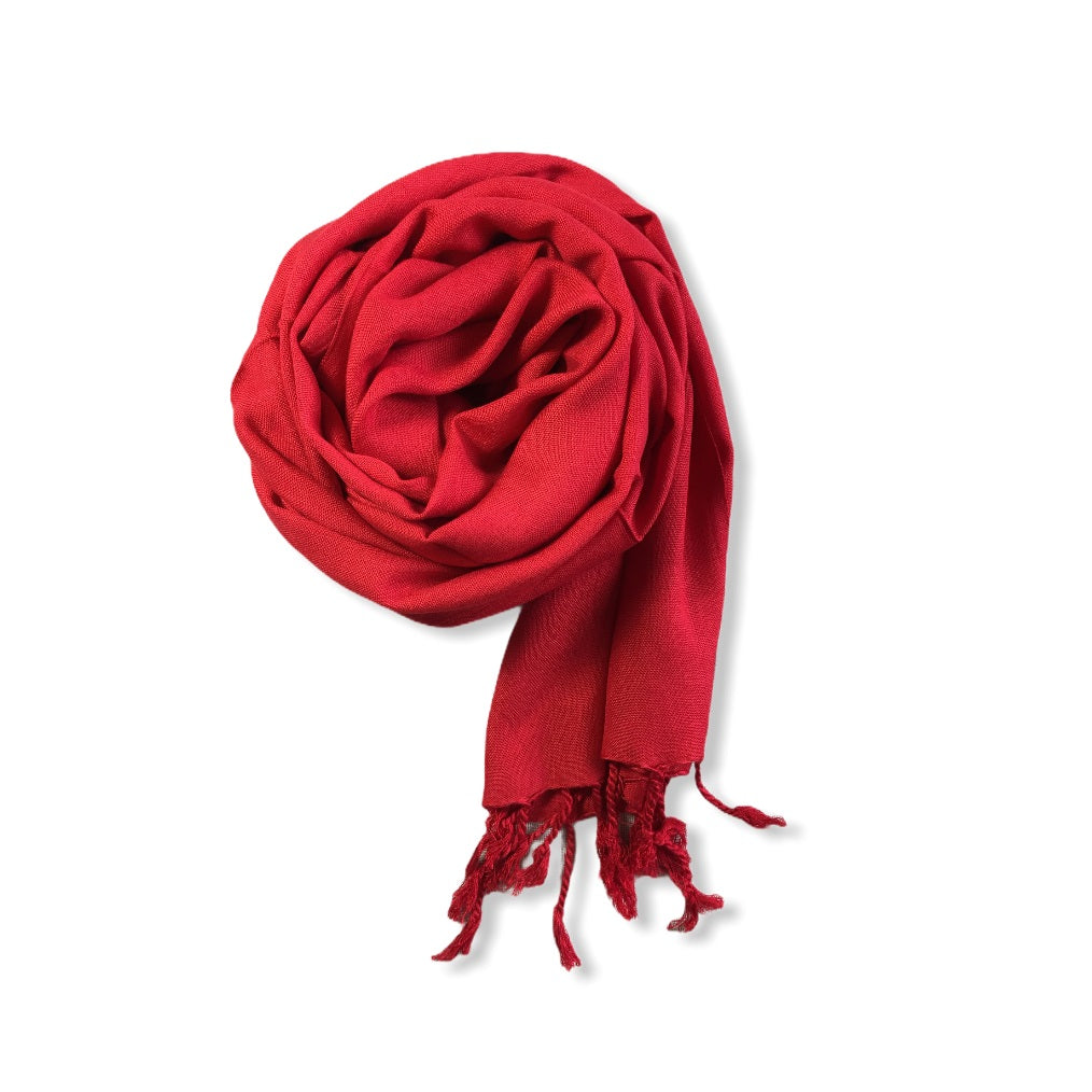 Solid Handwoven Scarf