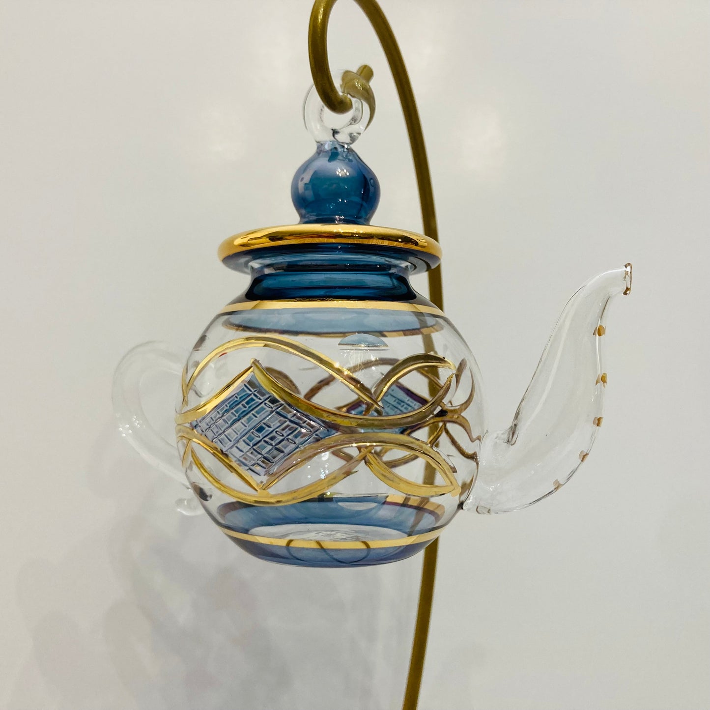 Blown Glass Ornament - Teapot