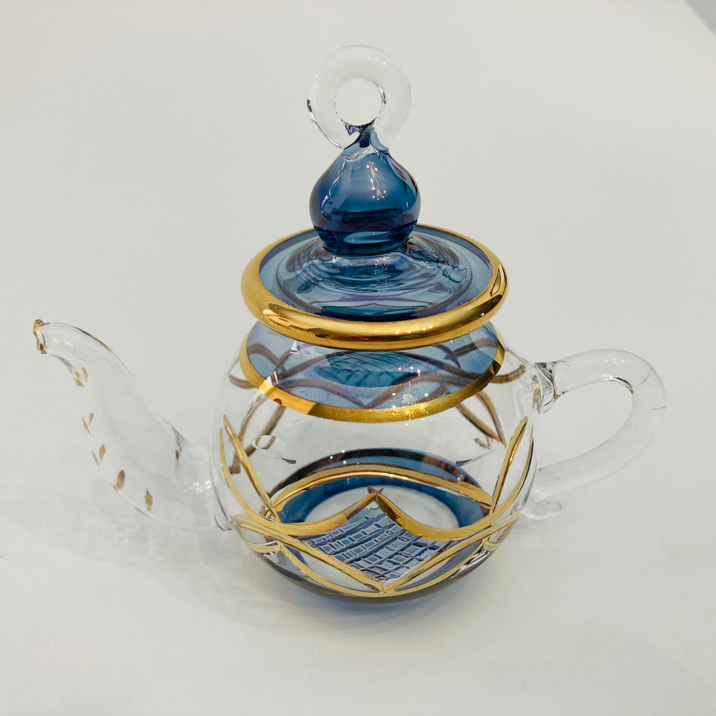 Blown Glass Ornament - Teapot