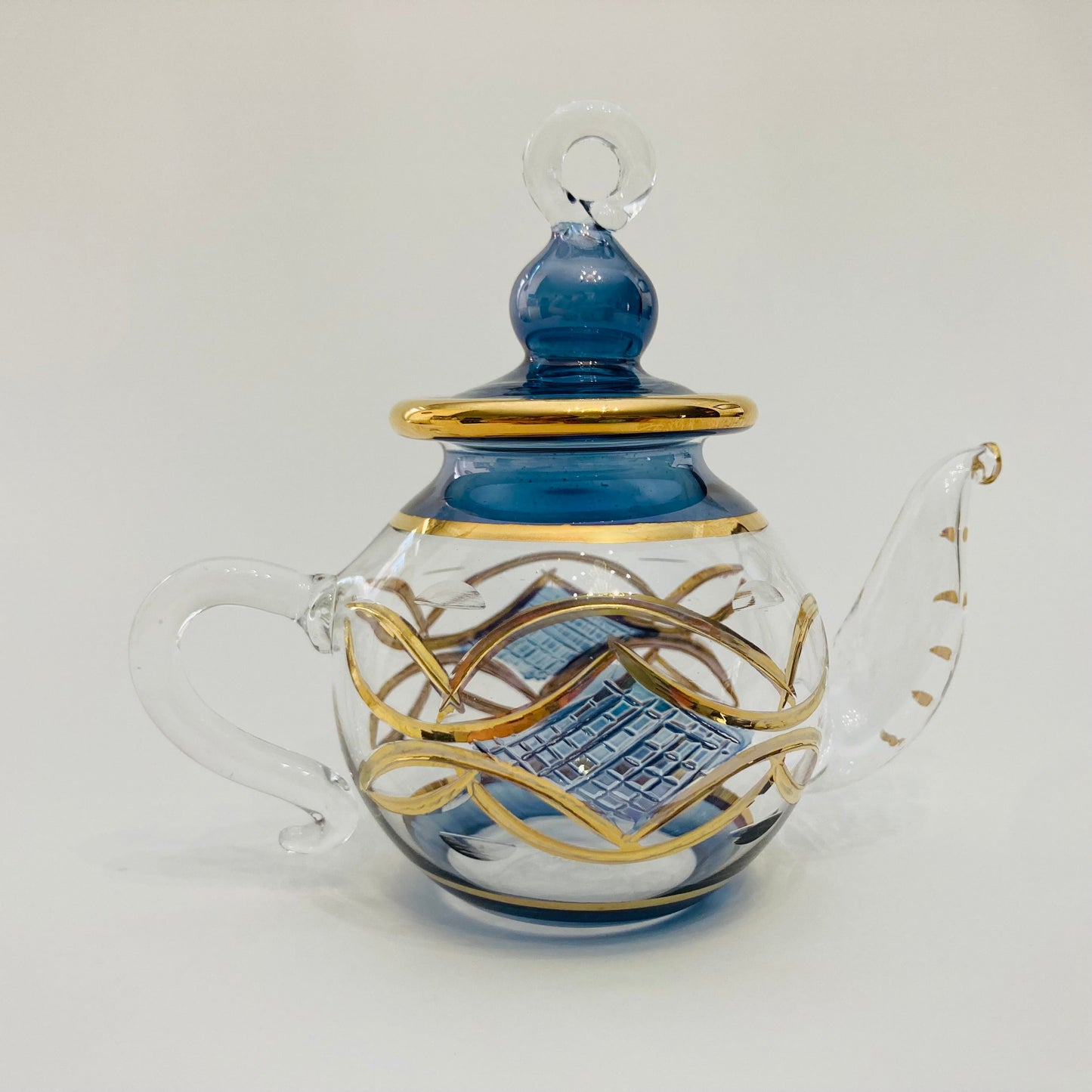 Blown Glass Ornament - Teapot