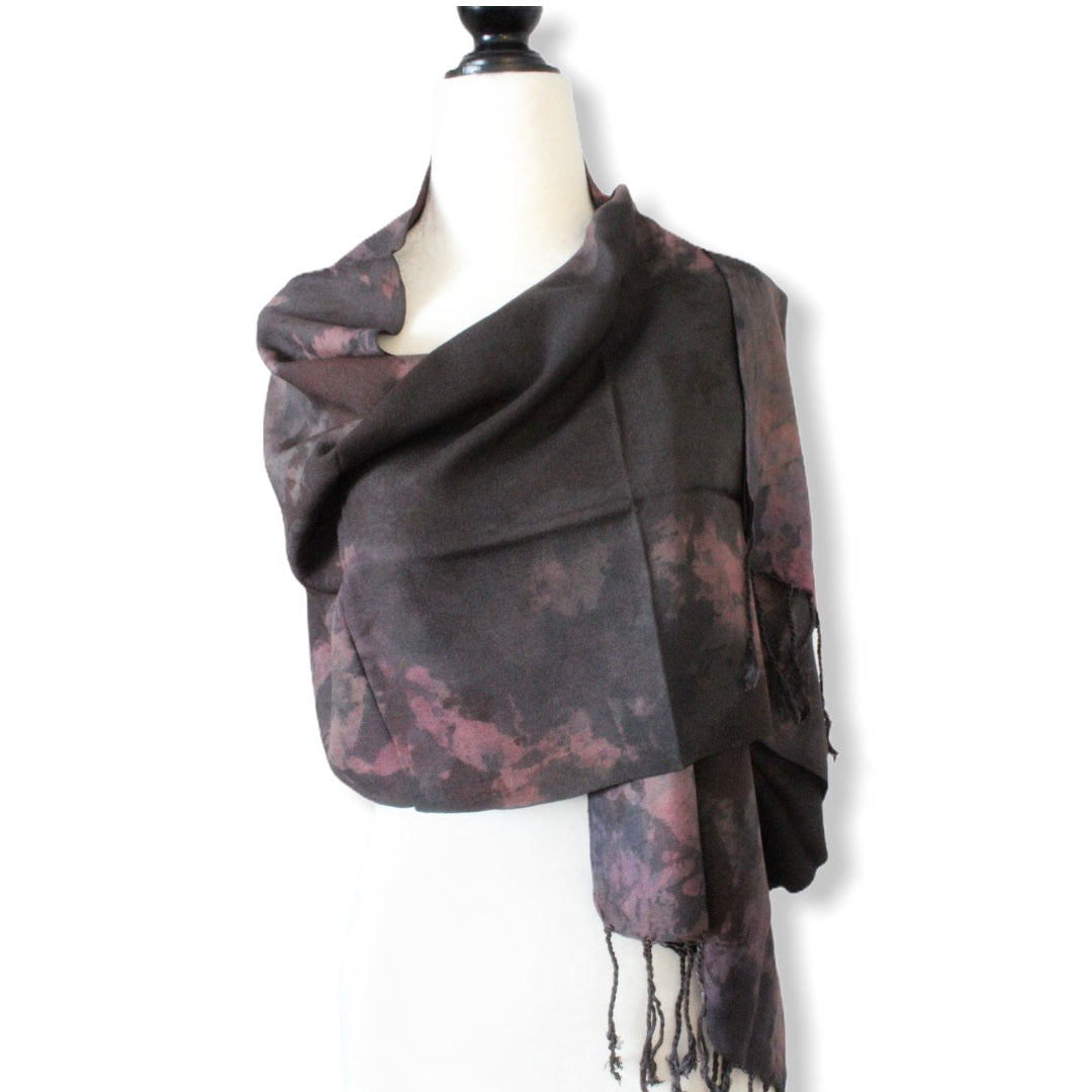 Tie Dye Handwoven Viscose Scarf