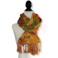 Tie Dye Handwoven Viscose Scarf