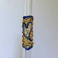 Blown Glass Straw - Transparent with Hearts